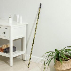 Черенок металлический с цветным принтом, 118,5 см, цвет МИКС