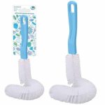 Щётка для банок и бутылок, 44 см, цвет МИКС