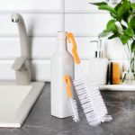 Набор ёршиков для посуды, 2 шт: 3x13 см, 5,5x23 см, цвет МИКС