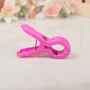 Набор прищепок бельевых 6 см Цветы, размер отверстия 1,3х1,6 см, 20 шт