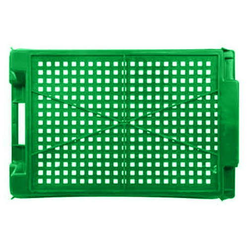 Ящик пластиковый, 102П, 60х40х20см, зеленый — изображение 2