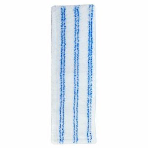 Насадка для швабры Pioneer 16 микрофибра, 38x10 см, цвет белый-синий