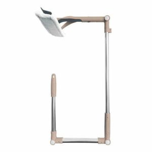 Швабра для мытья пола ORION прямоугольная, цвет серый-бежевый