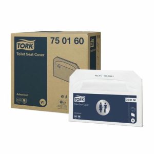 Индивидуальные бумажные покрытия на унитаз Tork Advanced V1, 250 шт