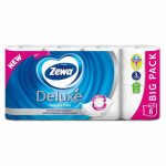 Туалетная бумага Zewa Deluxe, 3 слоя, 8 рулонов