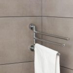 Держатель для полотенец с тремя поворотными панелями Accoona цвет хром