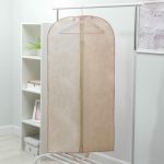 Чехол для одежды 60x120 см, спанбонд, цвет бежевый