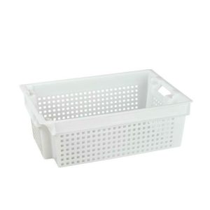 Ящик пластиковый, 102-1П М, 60х40х20см, белый