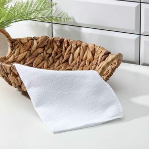 Салфетка для уборки Доляна «Белая», 29x29 см