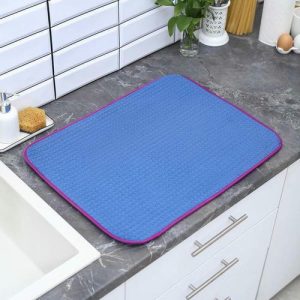 Салфетка для сушки посуды Доляна, 61x47 см, микрофибра, цвет МИКС