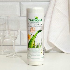 Полотенца бытовые Freshland 35 листов универсальные нетканые
