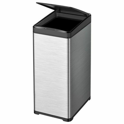Ведро для мусора сенсорное Pioneer 42 л, серебристое — изображение 2