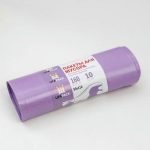 Мешки для мусора «Уфа ПАК», 160 л, 90x110 см, 34,5 мкм, ПВД, 10 шт, цвет фиолетовый