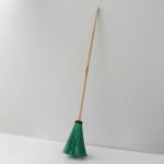 Метла полипропиленовая «Простая», с берёзовым черенком