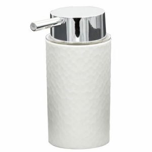 Дозатор для жидкого мыла Crimp, цвет белый, 260 мл