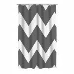 Штора для ванных комнат Pico серый 180х200 см