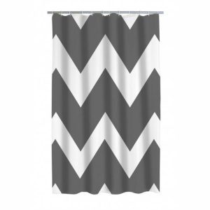 Штора для ванных комнат Pico серый 180х200 см