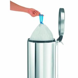 Пакет пластиковый, высокий, объём 20 л, 20 шт