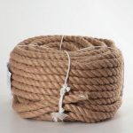 Канат кручёный джутовый строительный d=20 мм, 50 м, моток