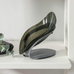 Мыльница пластиковая Доляна «Капелька», 18x9x12,5 см, цвет МИКС