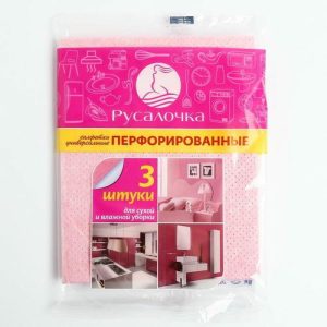 Салфетка Русалочка перфорированная 3 шт