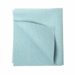 Салфетка для стекла микроволоконная ПУ 35x40 см, 245 гр/м2, синяя