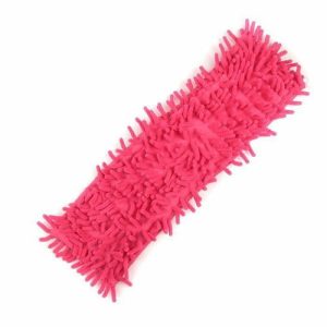 Насадка для плоской швабры 39,5х11,5 см, микрофибра, букли, цвет МИКС