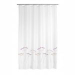 Штора для ванных комнат Flora цветной 180х200 см