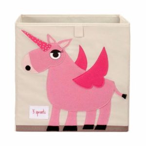 Коробка для хранения Unicorn, цвет розовый
