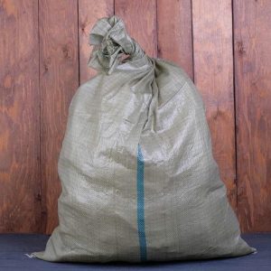 Мешок ПП, 70 x 120 см, на 50 кг, зелёный