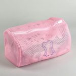 Мешок для стирки Доляна, 34x23x23 см, трехслойный, крупная сетка, цвет МИКС