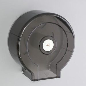 Диспенсер для туалетной бумаги, втулка 6,5 см, цвет чёрный