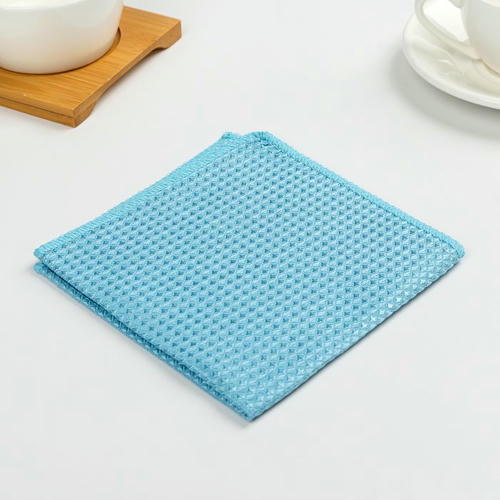 Салфетка для уборки супермягкая Доляна, 30x30 см, микрофибра, цвет МИКС