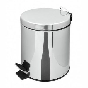 Мусорное ведро Timon 5 л, цвет хром