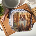 Набор салфеток для уборки «Тайга» 20х20 -3шт, микрофибра, п/э 200гр/м2