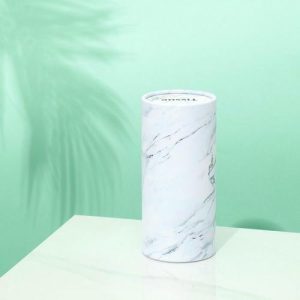 Салфетки в тубусе 50 шт, 2 слоя Мрамор