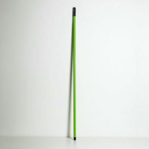 Черенок для швабры 120 см, d=2,5 см, цвет зелёный