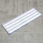 Насадка для плоской швабры, микрофибра с мягкими абразивными вставками, 50x12 см