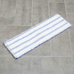 Насадка для плоской швабры, микрофибра с мягкими абразивными вставками, 50x12 см