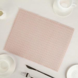 Коврик для сушки посуды Доляна, 30x40 см, микрофибра, цвет бежевый