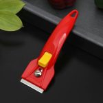 Скребок для стеклокерамики Filtero, Красный