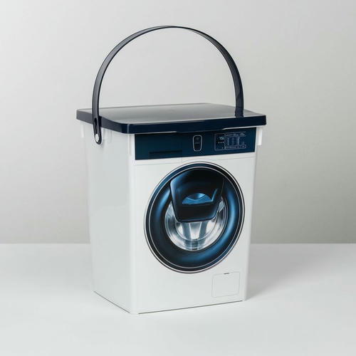 Контейнер для стирального порошка, 5 л, цвет белый — изображение 2