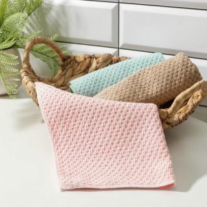 Салфетка микрофибра Доляна, 30x30 см, цвет МИКС