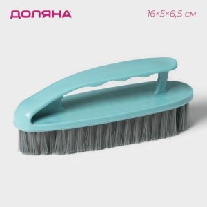 Щётка-утюжок Доляна «Дельта», цельная ручка, 16x5x6,5 см, цвет МИКС