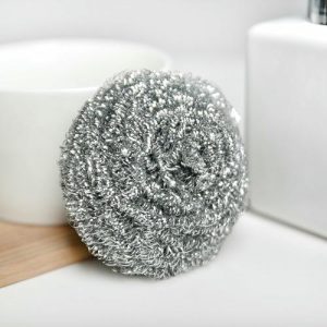 Губка для мытья посуды металлическая, 30 гр