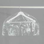 Чехол для одежды 60x30 см, прозрачный