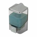 Дозатор для мыла 1000 мл, цвет прозрачный-хром