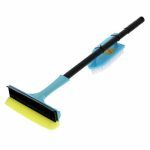 Набор для уборки «Практик»: окномойка с черенком и сгоном, утюжок в подарок, цвет МИКС