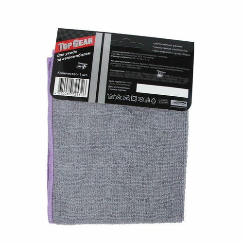 Микрофибра салфетка Top Gear 30х40 — изображение 2