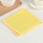 Салфетки из микрофибры для уборки ванной комнаты Солнечный топаз, 30х32см